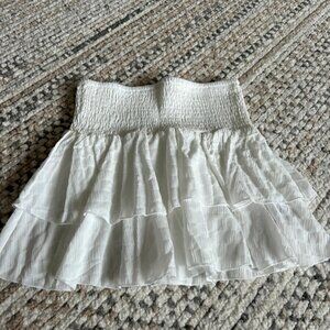 SHEIN white skirt